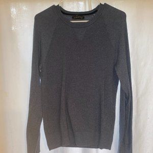 BANANA REPUBLIC Men's Size Small Cashmere Crewneck Blend Blue Sweater